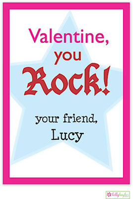 Valentine's Day Exchange Cards by Kelly Hughes Designs (Rock Star Pink) Valentine's Day Exchange Cards by Kelly Hughes Designs (Rock Star Pink)